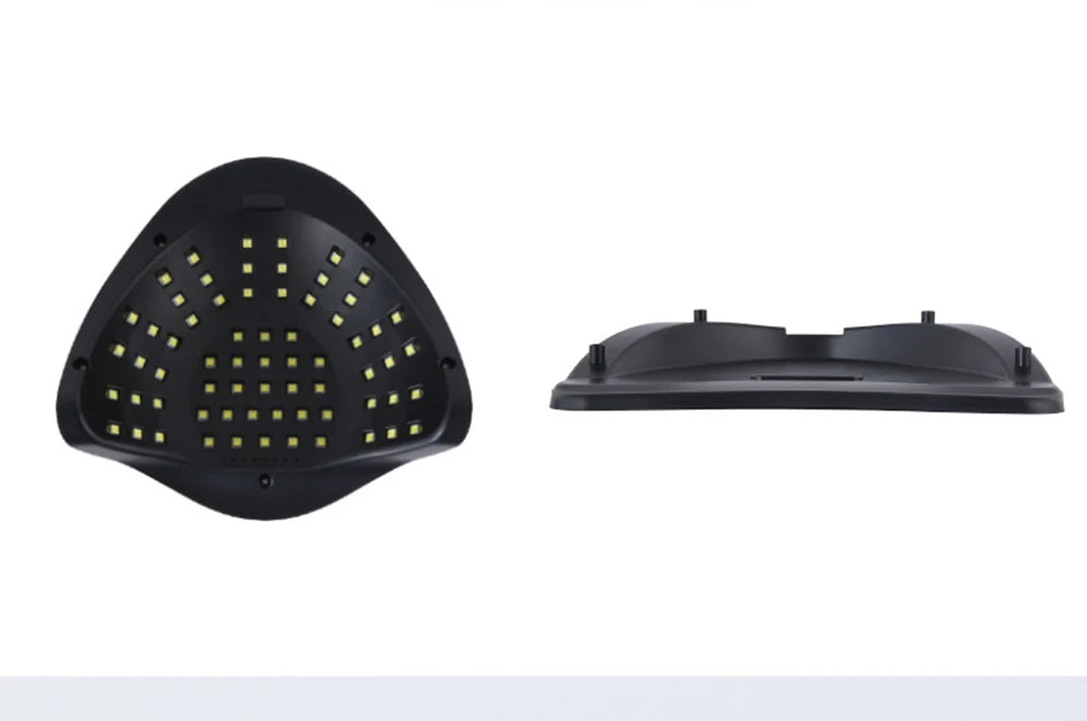 Lampă UV LED SUN X12 MAX pentru manichiură, lampă UV cu 66 de LED-uri pentru uscător de unghii cu senzor inteligent, instrument profesional de salon
