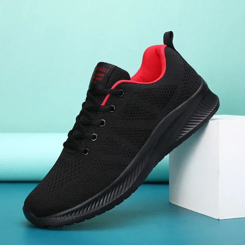 Sneakers for Mens 2023 Man Running Sport Shoes Summer New Mesh Sneakers for Man's Outdoor Lightweight Fitness Tennis Zapatillas - Golden Bridge Store