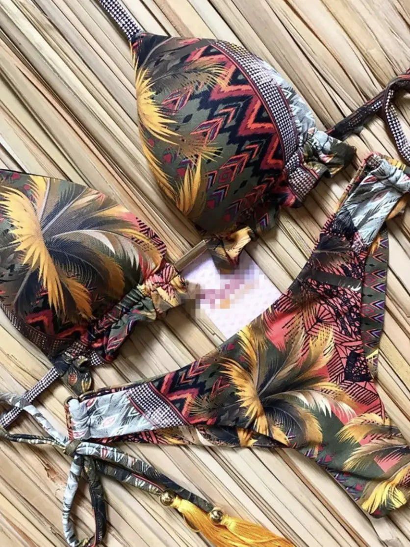 RUOTONGSEPT 2025 Beliebte Damen Strandmode Elegant Bikinis Set Sport Schwimmbekleidung Verbesserte Unterstützung Gepolstert Schwimmanzug Exquisite Bademode