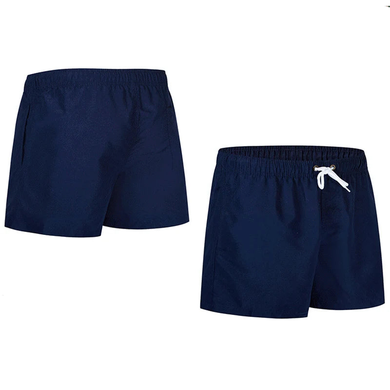 Herren Schwimmschorts 2025: HooThreads Polyester Pockets Mesh Liner Casual Beach - Quick Dry Schwimmen Baden Board Shorts Schwimmanzug