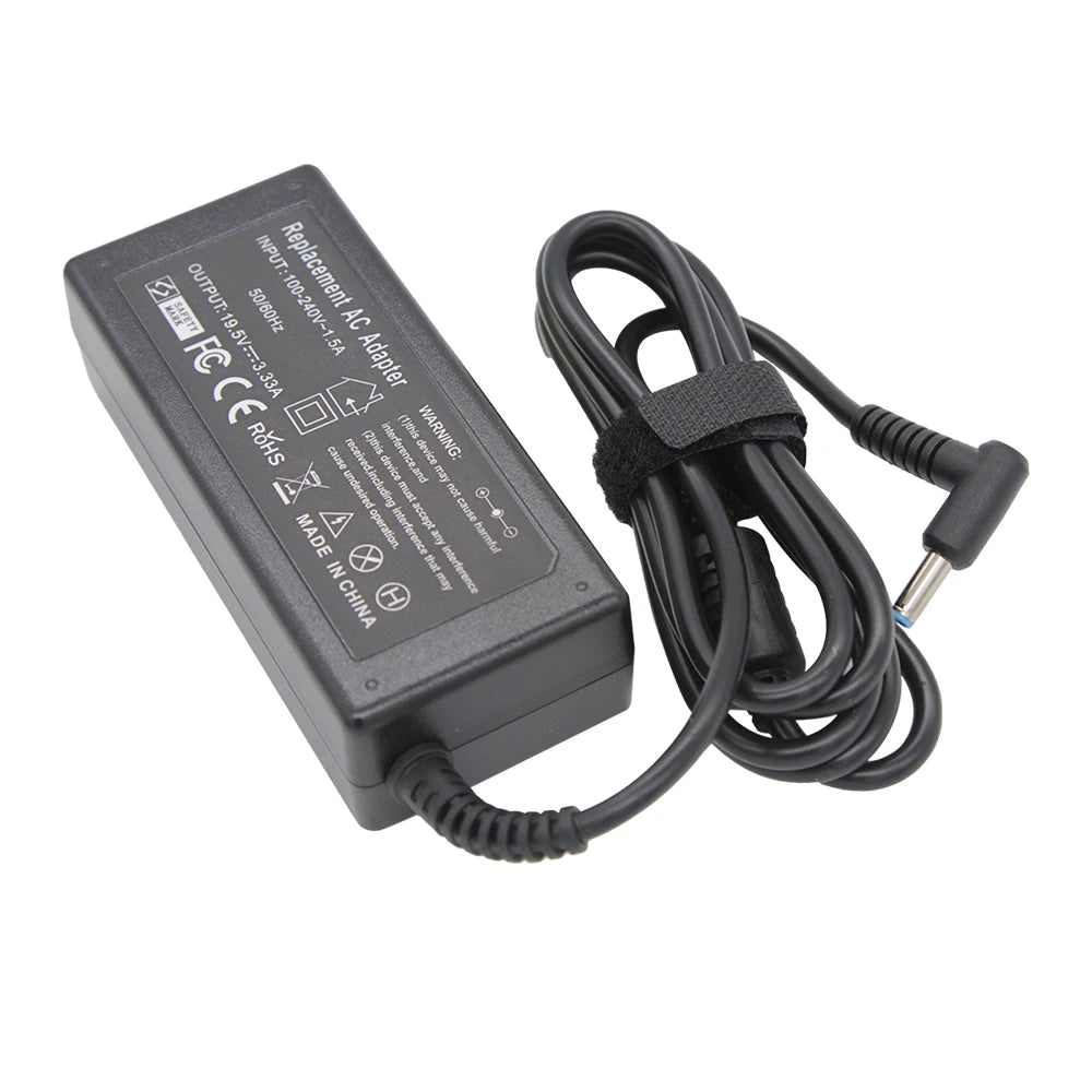 Laptop-Netzteil 2025: 19.5V 3.33A 65W 4.5*3.0mm Laptop Charger Adapter - HP Envy 17-j010us Pavilion 15-j000 Chromebook 11 G4 G5 EE 14 G3 246 G4 248 Collection