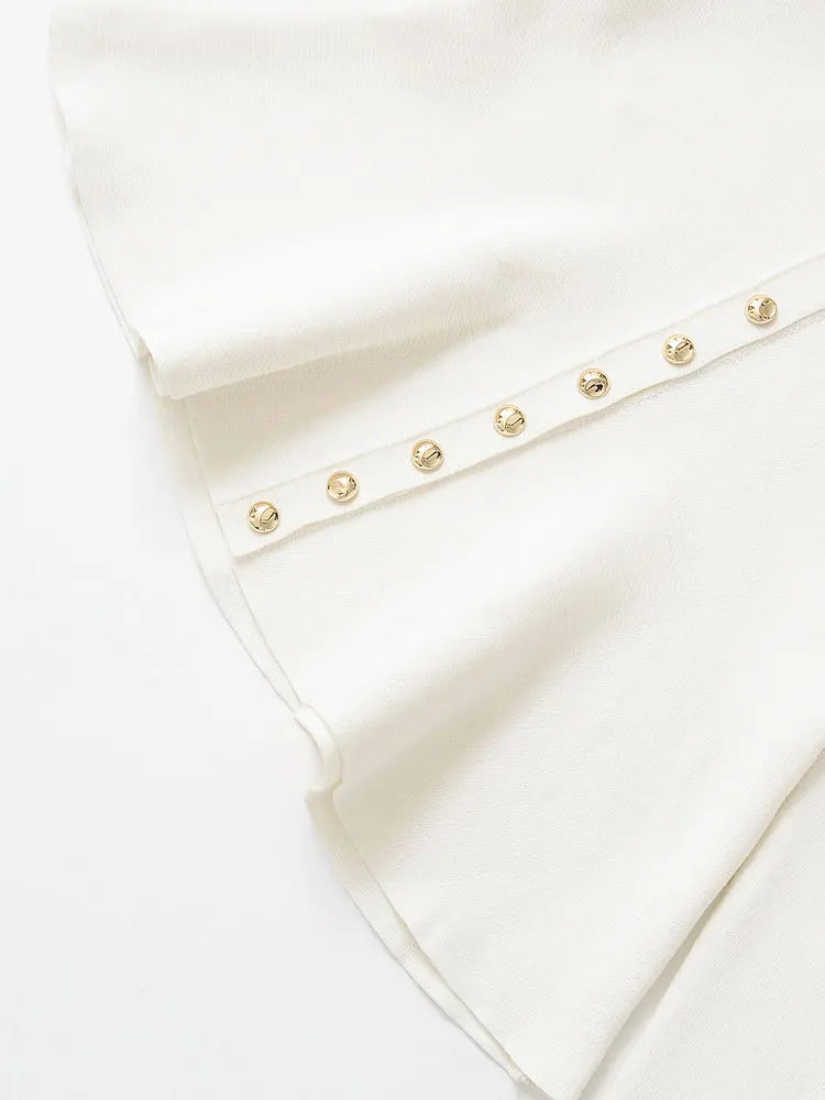 TRZA Strickjacke Reverskragen - Knopf, Stretch, Regular