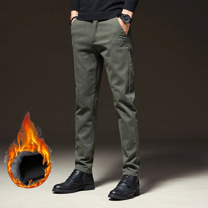 CN Warmfleece Hose - Elastischer Bund Baumwolle Regular