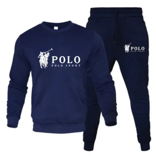 Jiangxi Herren Rundhals Set - Polyester Elastik Knöchel