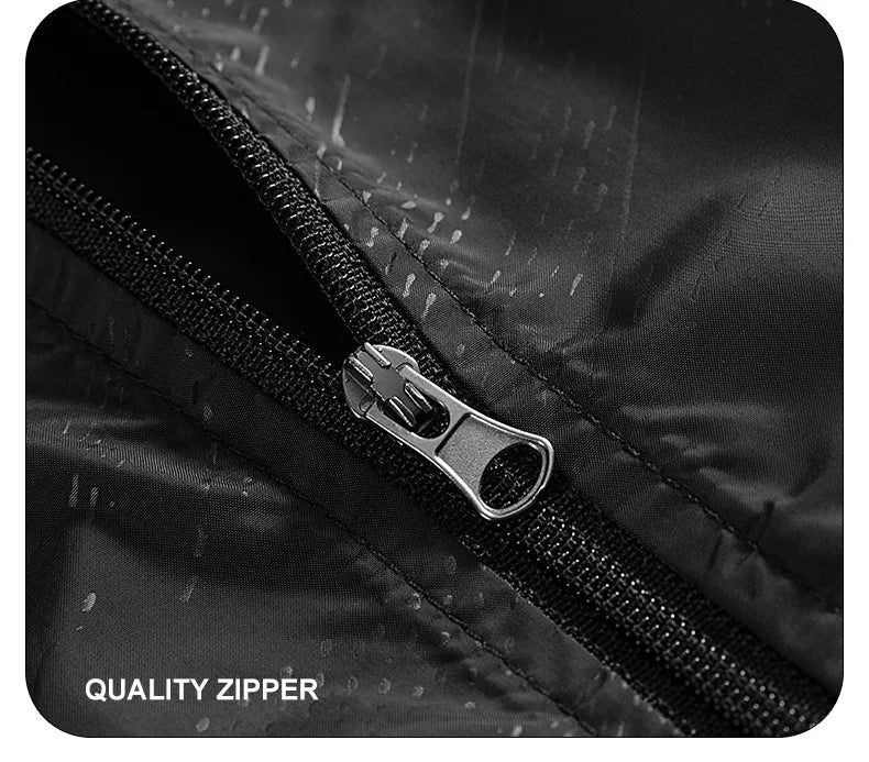 Lngxo Wanderjacke Wasserdicht - Größe M, Leicht, Packmaß