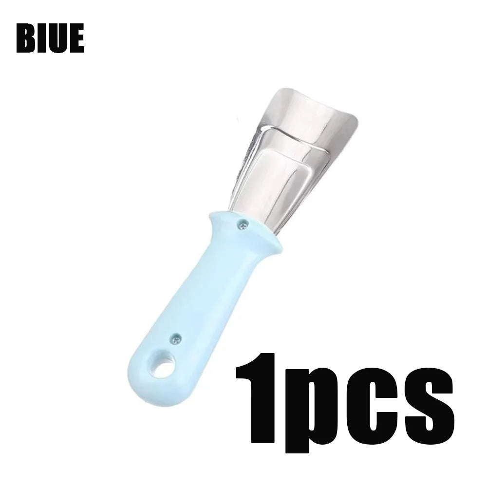 Edelstahl Schaber Enteiser Tragbar - 2 Stück 18 Cm Rostfrei