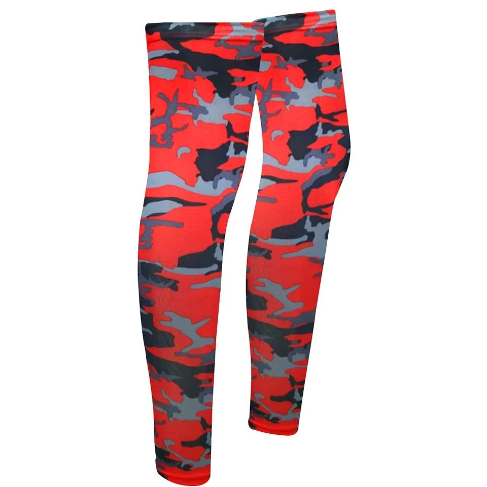 Manșoane pentru picioare 2025: GTUBIKE Ice-Silk Protecție UV - Colecția de compresie pentru ciclism