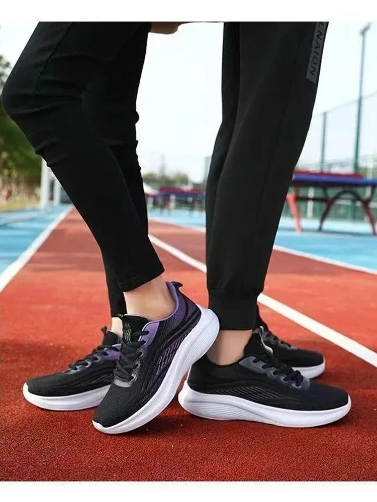 Womens Running Shoes Breathable Sport Tennis Sneakers Athletic Outdoor Gym Training Jogging Walking Shoes for Ladies