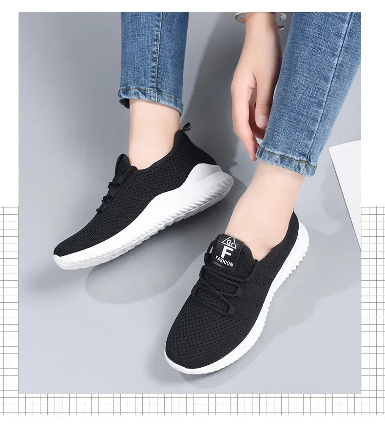 Choice Summer Atmungsaktiv - Plateau 4cm Mesh Gr 36-41