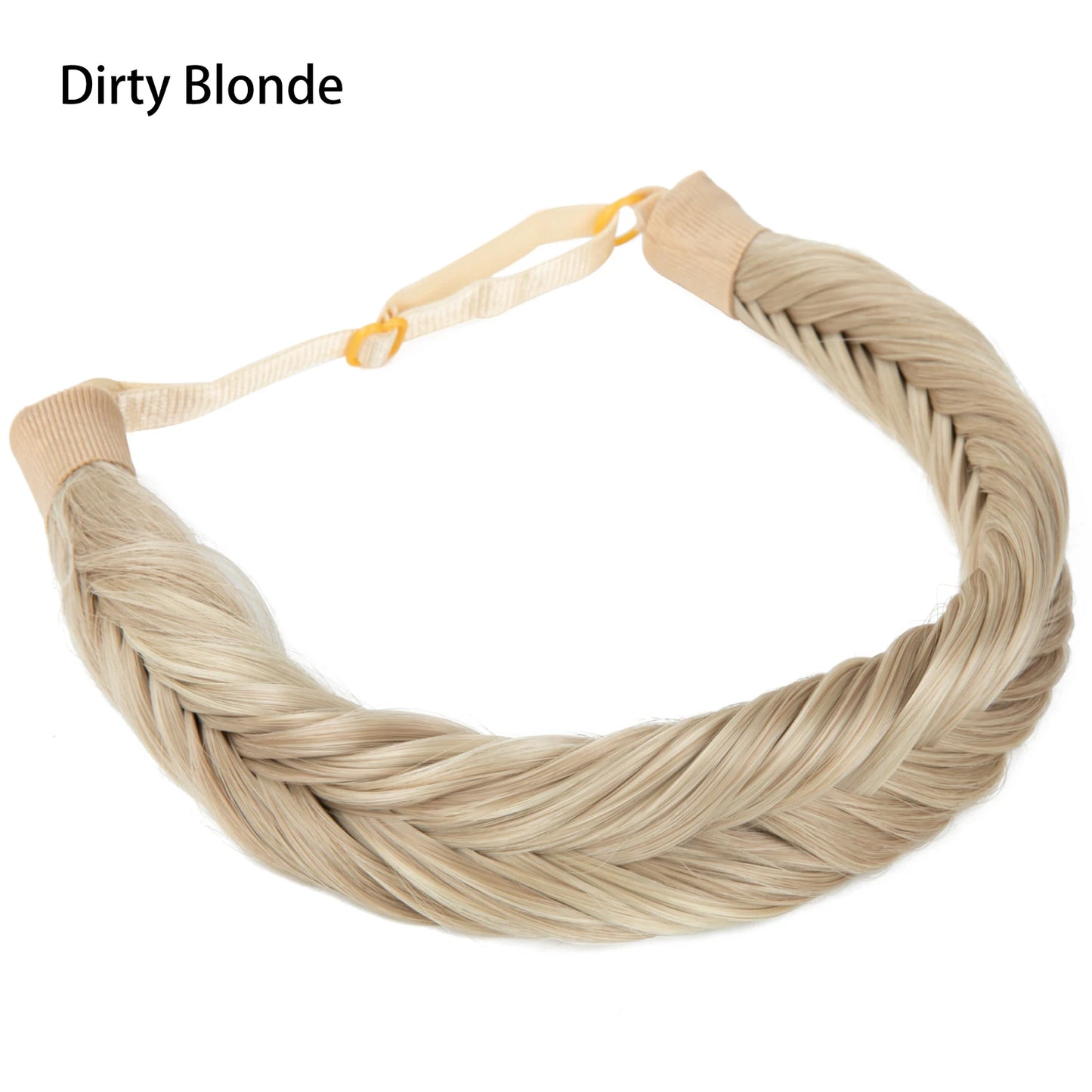 1 buc femei împletite manual elastice bandă de păr sintetice reglabile Premium extensii de păr accesorii de păr pentru împletituri de păr