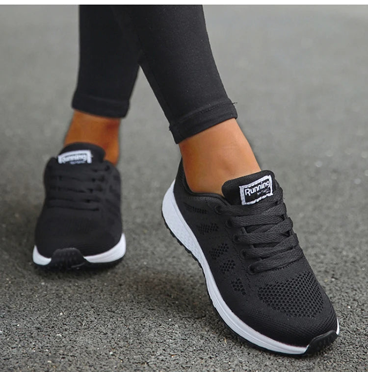 Women's Sneaker Fashion 2025 New Breathable Shoes Women Vulcanized Sneaker Woman Lace Up Tenis Feminino Sneakers For Women