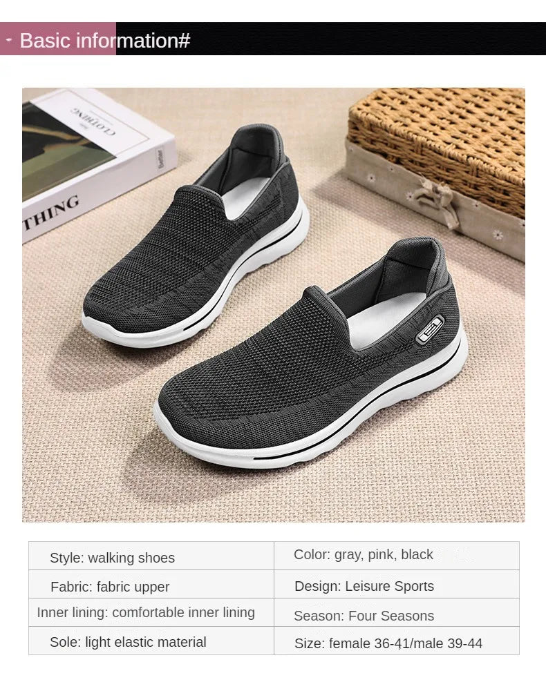 Atmungsaktive Frauen Sneakers 2025 - Leichtgewicht Weiblich Tennis Schuhe - Rutschfest Männer Sneakers Outdoor Weich Vulkanisiert Schuhe Casual Sommer