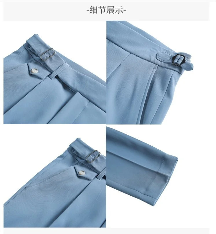 HUBEI B365 Slim Fit - Herren Polyester Hose Gr.29-36