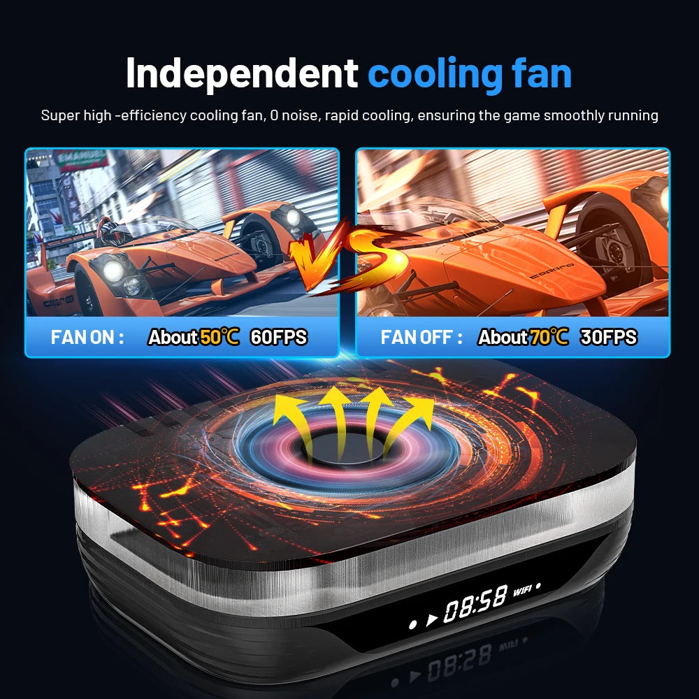 KINHANK X4 Plus Retro-Konsole - 90k+ Spiele, S905X4