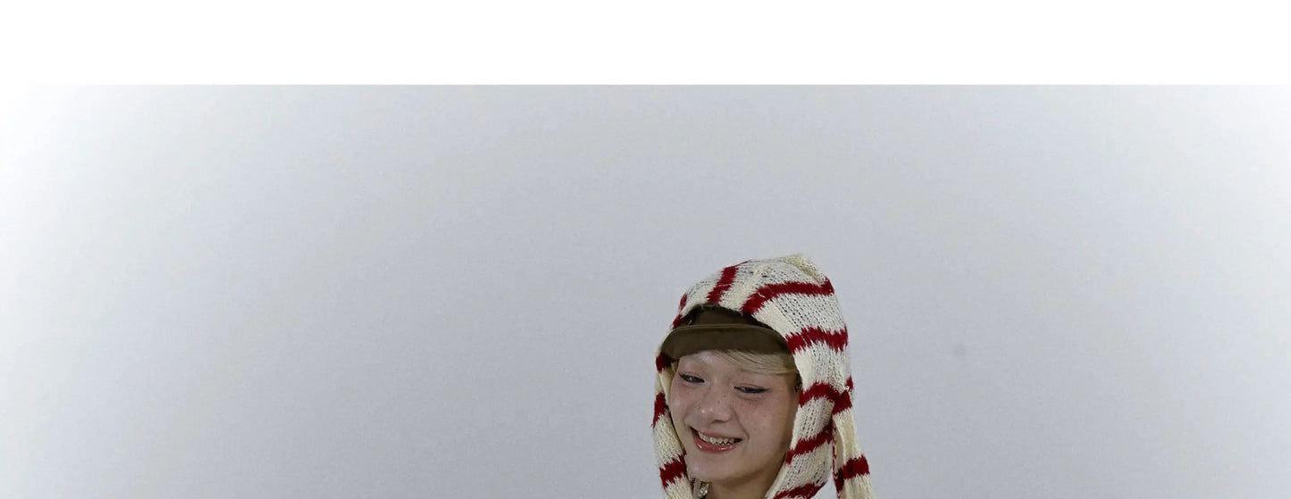 Karrcat Grunge Strickjacke Hollow Out - S/M, Vollarm