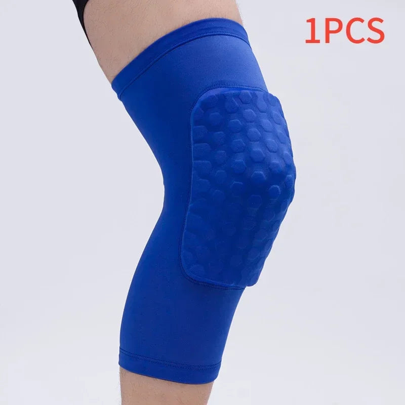 Knieschützer 2025: 1PC Honeycomb Knee Pads Basketball Sport Kneepad - Volleyball Knee Protector Brace Support Football Compression Leg Sleeves Collection