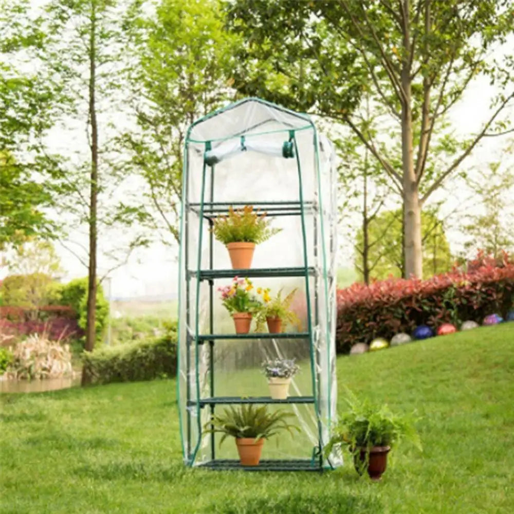 Greenhouse Cover Outdoor Grow Tent Flower And Plant Insulated Warming Shed Sunroom Insulated Rainproof Trellis Garden Accsesory