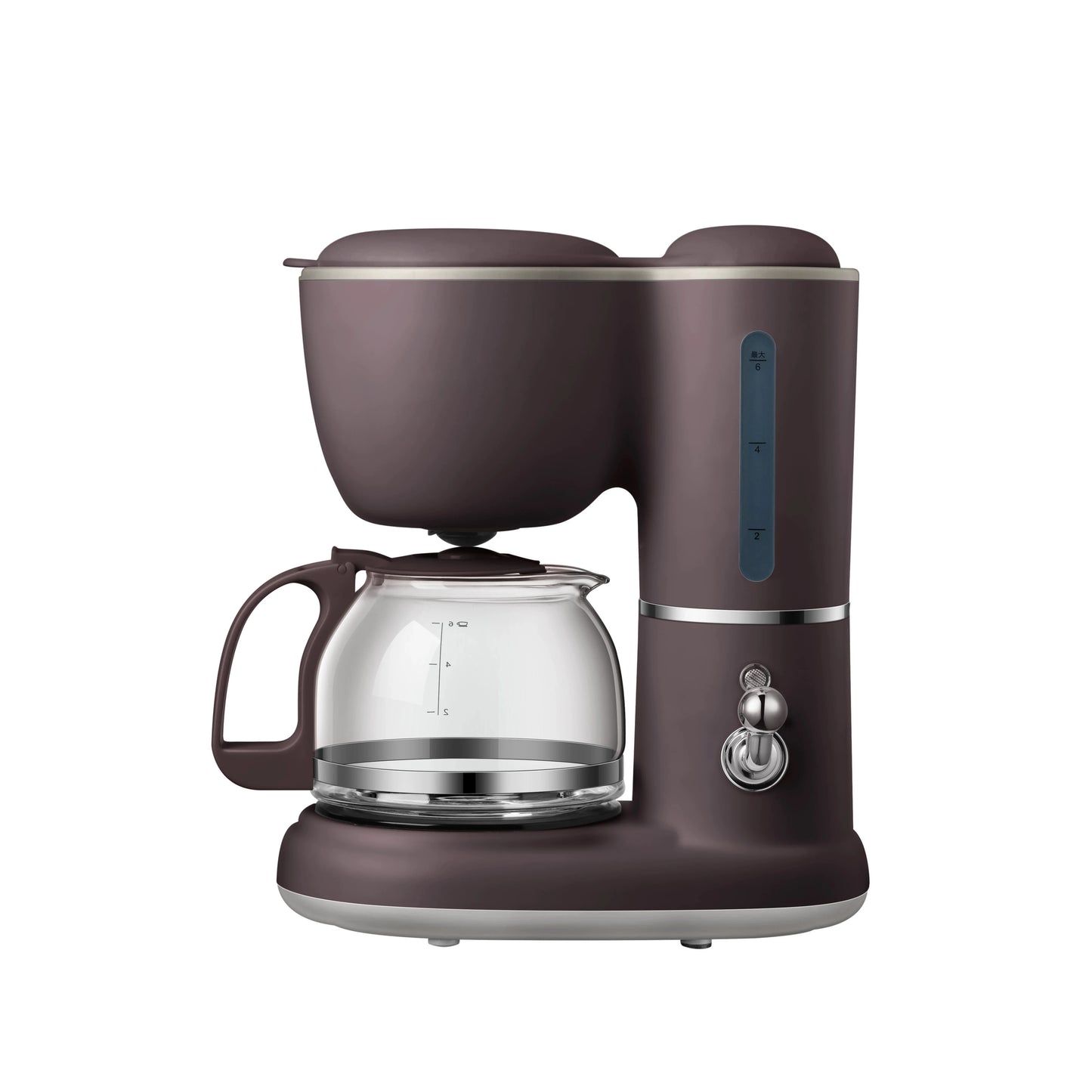 Fully Automatic Drip Coffee Maker Drip filter 600ml American coffee machine Tea Boiler Espresso Maker for home office 220V