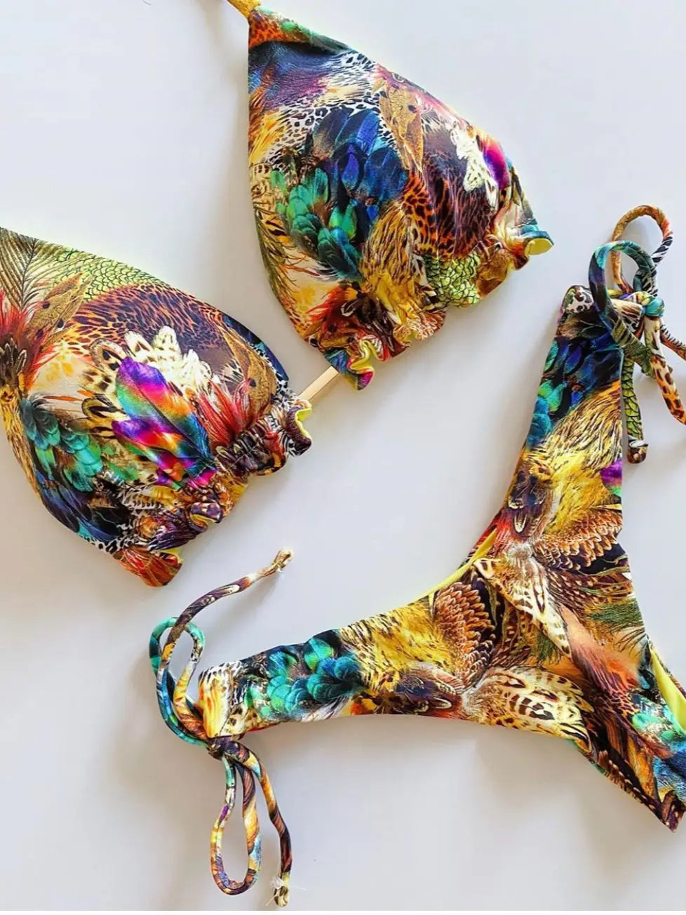 RUOTONGSEPT 2025 Beliebte Damen Strandmode Elegant Bikinis Set Sport Schwimmbekleidung Verbesserte Unterstützung Gepolstert Schwimmanzug Exquisite Bademode