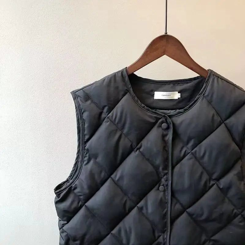 SITMCF Weste ärmellose Steppjacke - warm, Taschen S-XL