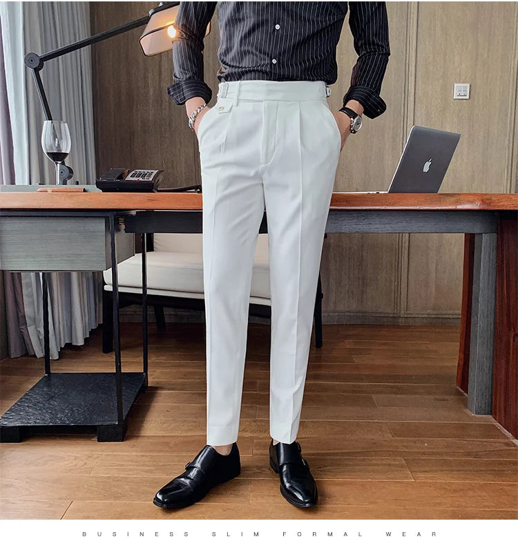 HUBEI B365 Slim Fit - Herren Polyester Hose Gr.29-36