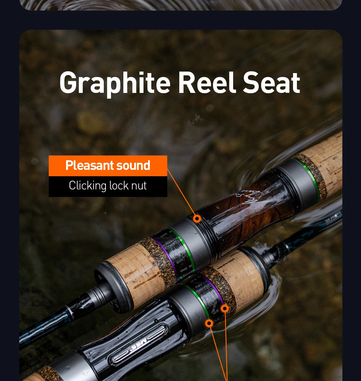 HANDING 78g Magic L Micro BFS Fishing Rod Carbon Fishing Rod Lure Weight 1-8g FUJI® O+A Guide Rings UL/L Casting Rod for Trout