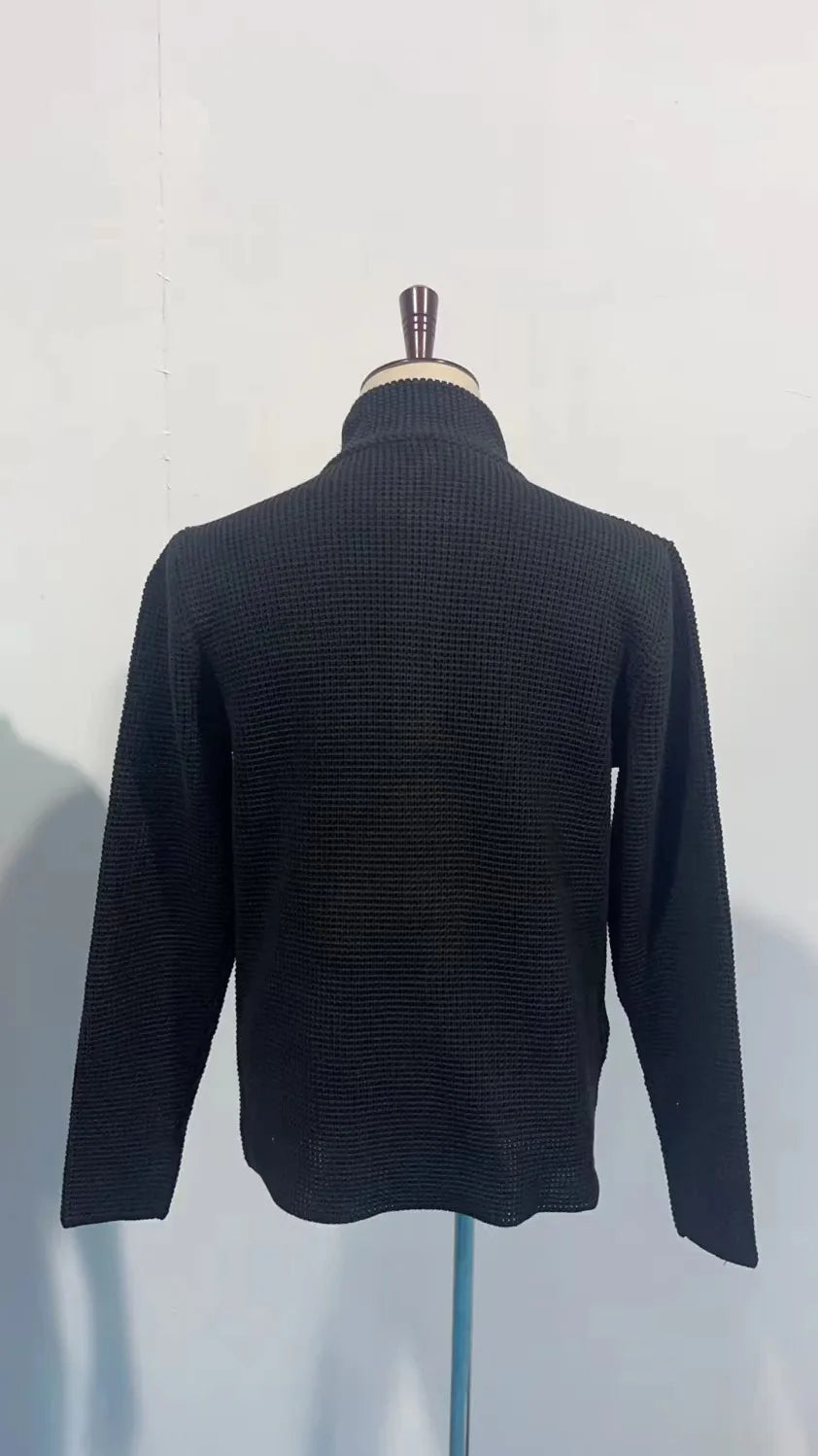 mandylandy Cardigan Stehkragen Slim Fit - Größe M Polyester