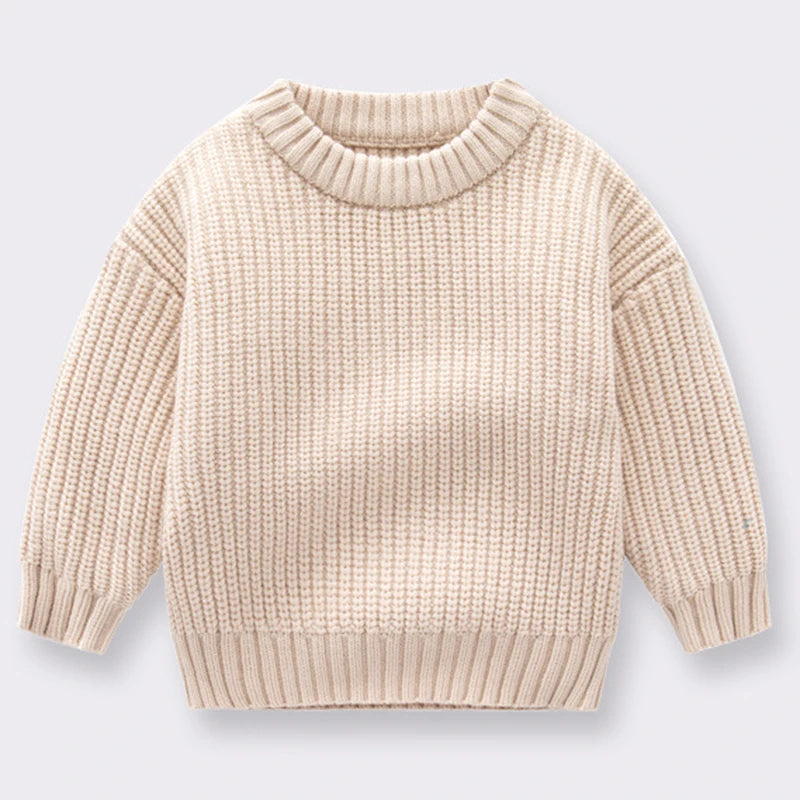 KidsJoy Herbstpullover Grobstrick - Unisex 3-6J Langarm