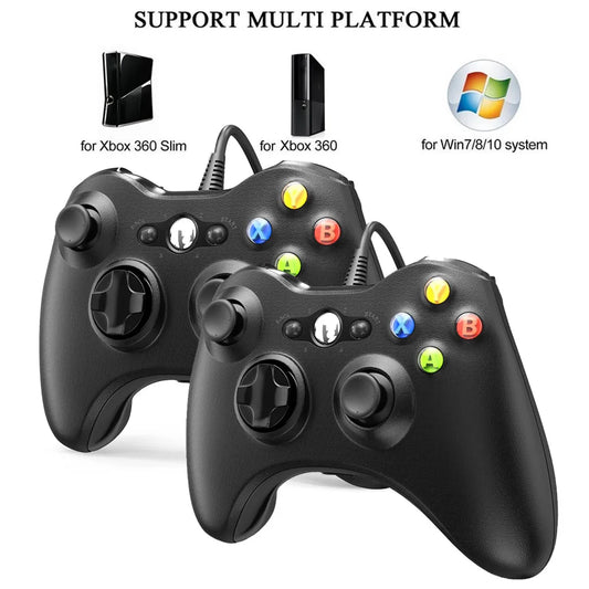 USB Verkabelt Controller Für Xbox 360 /360 Slim Konsole Gamepad Joypad Für PC Joystick Für XBOX360 Konsole Für PC Windows 7,8,10,11