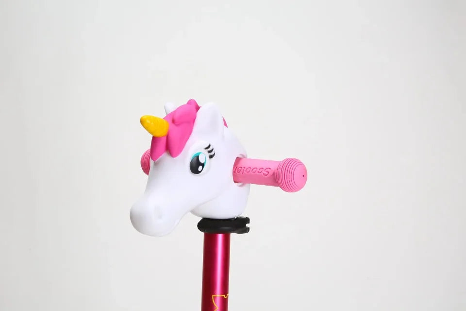 1STK Einhornkopf Spielzeug - Lenker Dekoration 12cm Kids