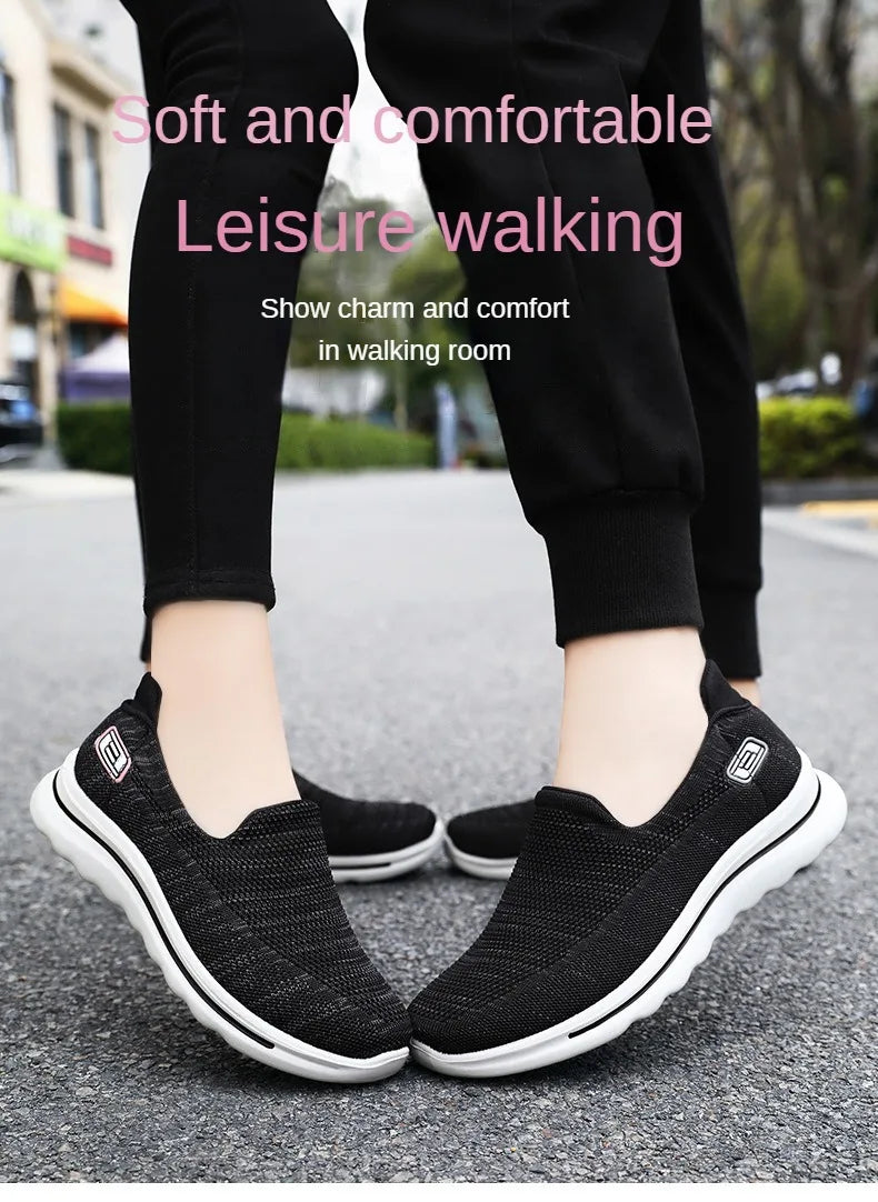 Atmungsaktive Frauen Sneakers 2025 - Leichtgewicht Weiblich Tennis Schuhe - Rutschfest Männer Sneakers Outdoor Weich Vulkanisiert Schuhe Casual Sommer