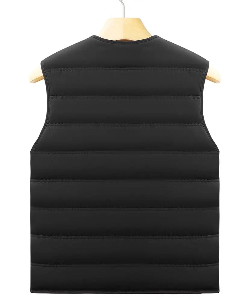 Winter Männer Warme Weste - Futter Polyester, Vlies, L