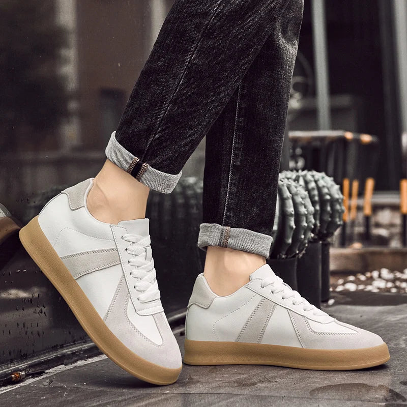 Man Sneakers Elevator Height Increase Insole 6cm Sports Men Plus Size 37-44