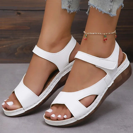 Women's Sandals Classics Summer Sandals Women 2025 Summer Shoes Woman Heels Sandals Wedges Heeled Shoes Elegant Sandalias Mujer