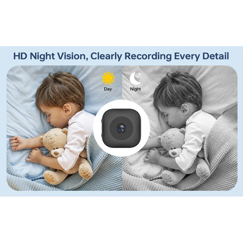 Mini-Kamera 2025: Xiaomi Mini Security Camera 4K HD Full Color Night Vision WiFi Monitor Waterproof Collection