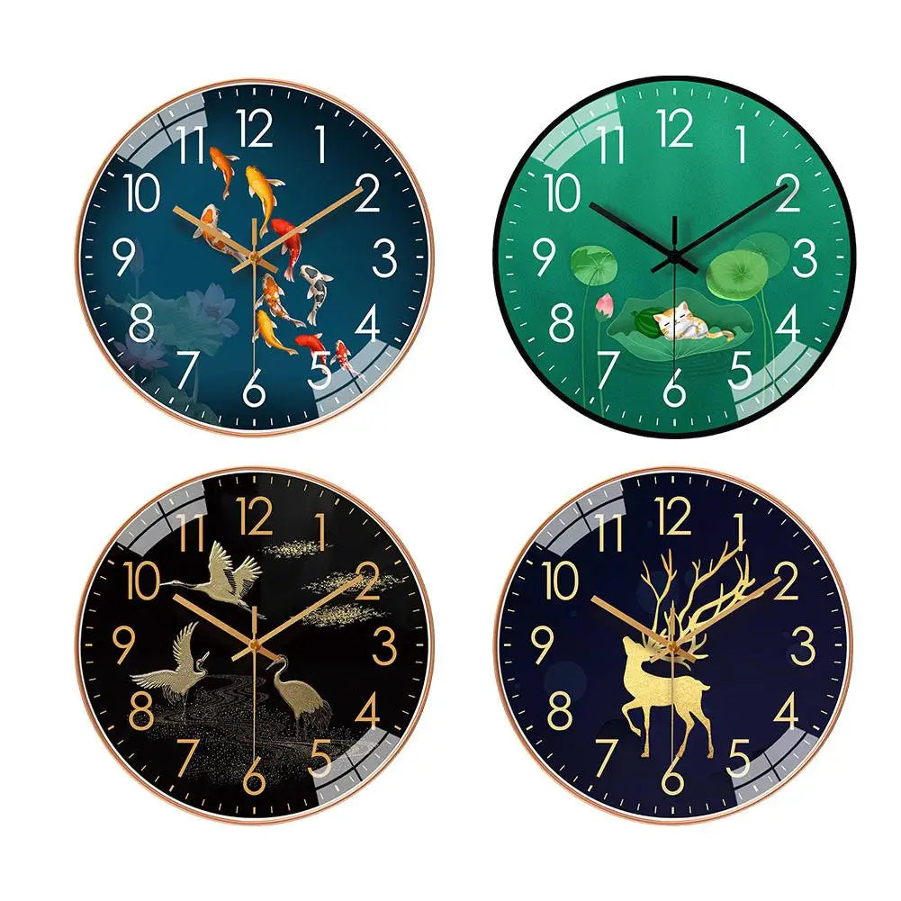 Creative Modern Wall Clocks 3D Acrylic Mirror Sticker For Home Decor Living Room  Digital Clock Quartz Needle Hanging Wall Clock