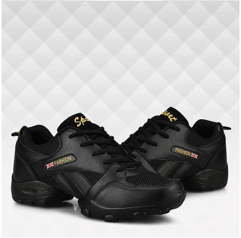 Men's Dance Sneakers High Quality Fitness Shoes Man Soft Sole Modern Jazz Outdoor Travel Gym Yoga Sports Dance Shoes Latin Shoes