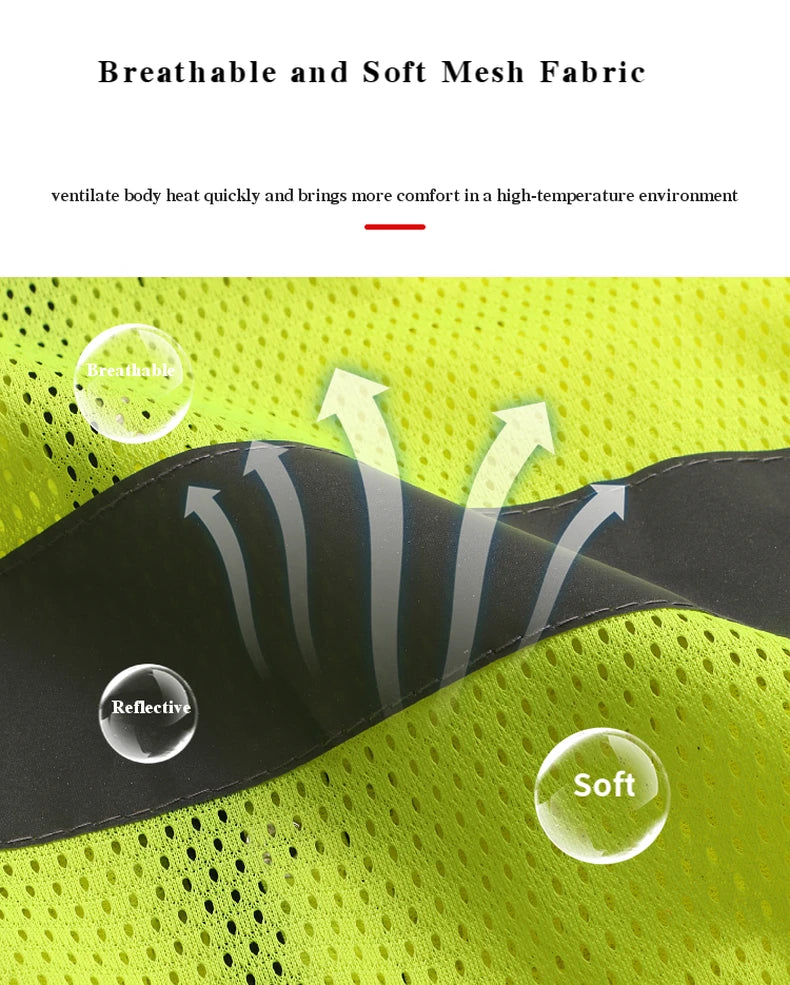 SPARDWEAR 105M Warnweste - Polyester, reflekt., Gr. S-XXL