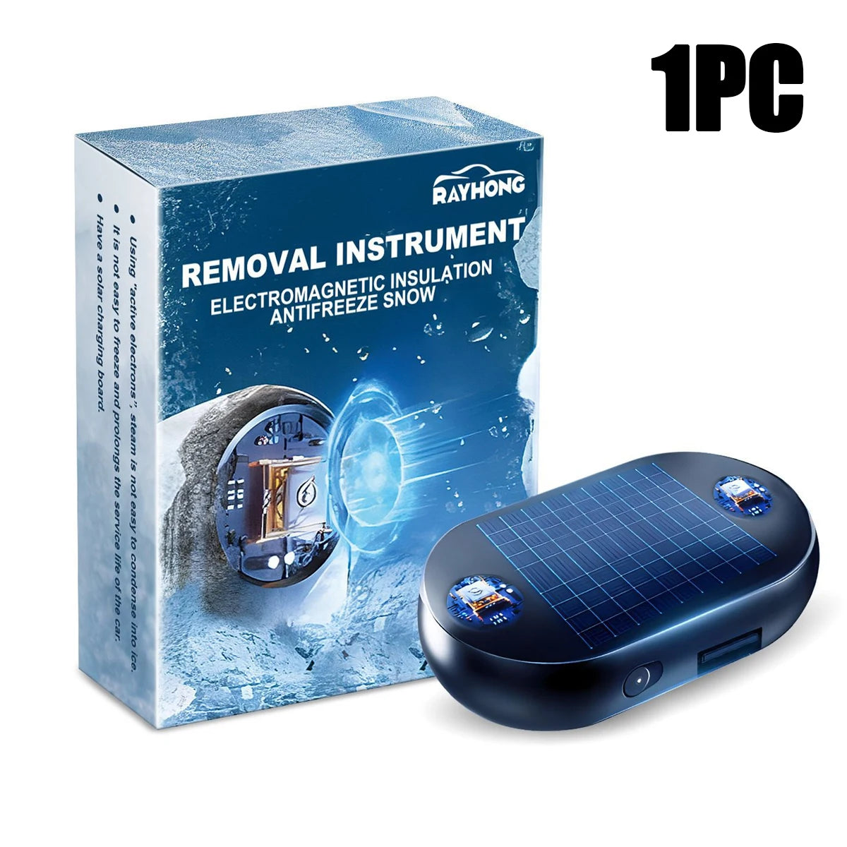 Auto-Enteiser 2025: Solar Elektromagnetisch Windschutzscheibe - Winter Car Collection