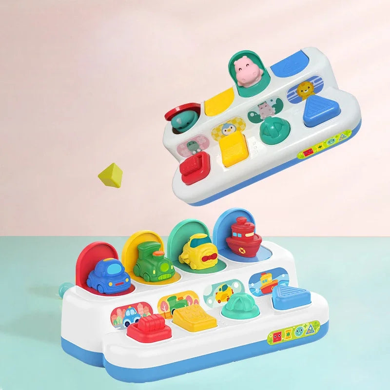 Interactive Activity Sensory Toy for Babies Cause and Effect Toy Baby Development Games Montessori Educational Learning Toys
