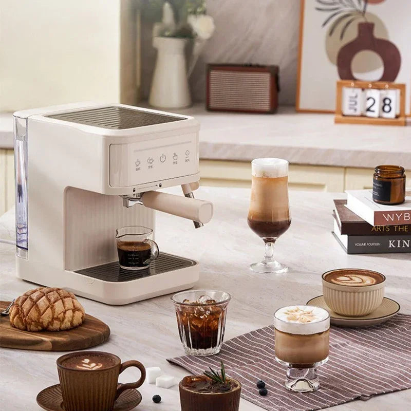 Italienische Espresso-Maschine 2025: 20Bar Semi-Professional - Cappuccino Master Collection