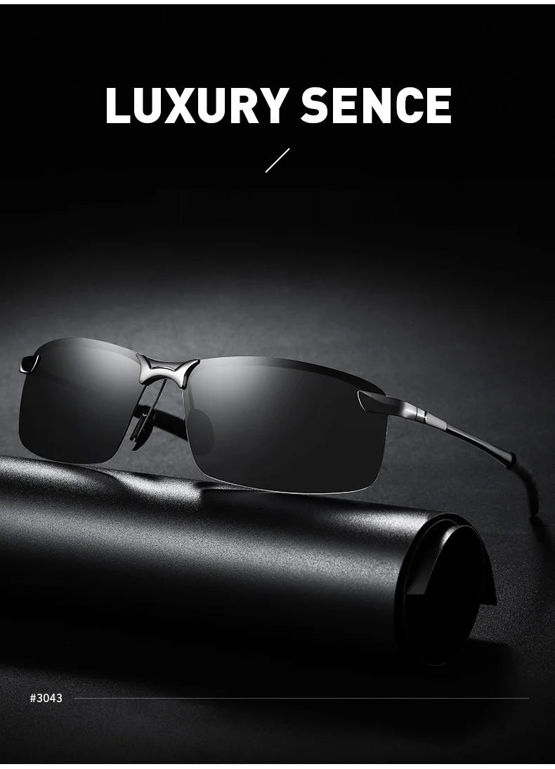 Classic Luxury Men's Polarized Sunglasses For Men Women Driving Fishing Hiking Sun Glasses Male Vintage Glasses Man Shades UV400