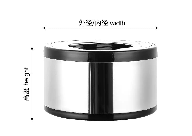 Large Capacity Commercial Portable Insulated Pot with Rice and Household Three Piece Set Insulated Bucket