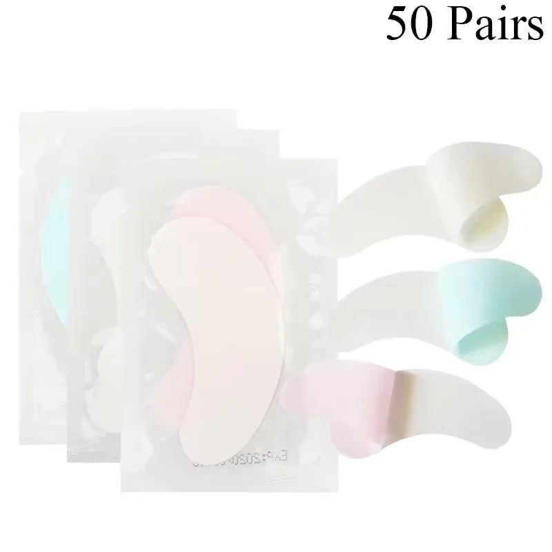 LashPro GelPads Augen Patches - 50 Paare Fusselfrei 7x3cm
