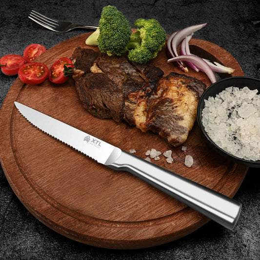 Seiko Steakmesser Set Scharfe Klinge - 4/6/8 Stück 20cm