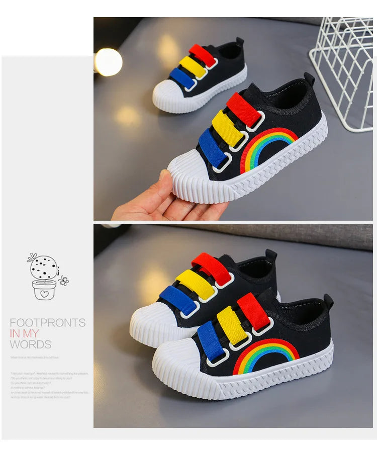Kinder-Canvas-Schuhe 2025: Fashion-Hook Casual - Toddler Walking Collection