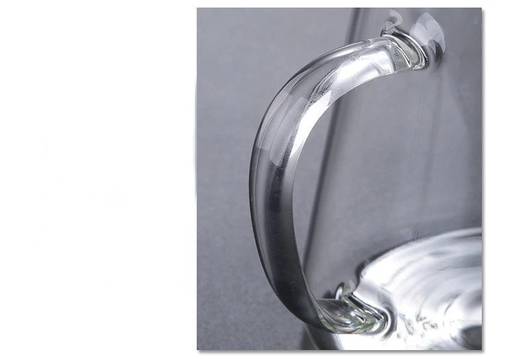 JUNBOPRO Teekanne Hitzebeständig - 850ml Borosilikat Glas