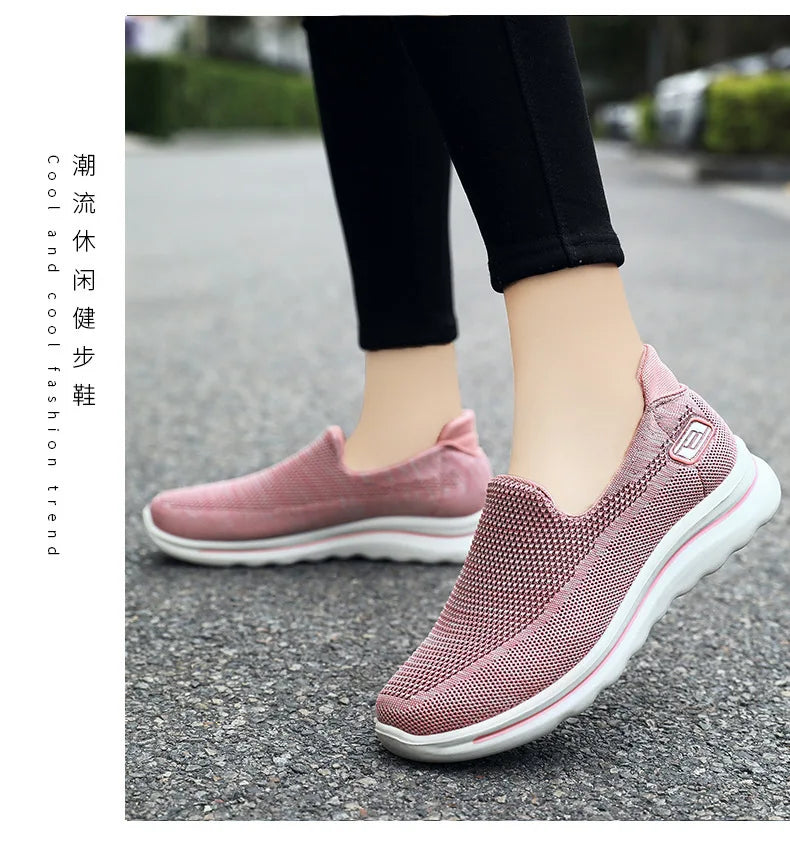 Atmungsaktive Frauen Sneakers 2025 - Leichtgewicht Weiblich Tennis Schuhe - Rutschfest Männer Sneakers Outdoor Weich Vulkanisiert Schuhe Casual Sommer