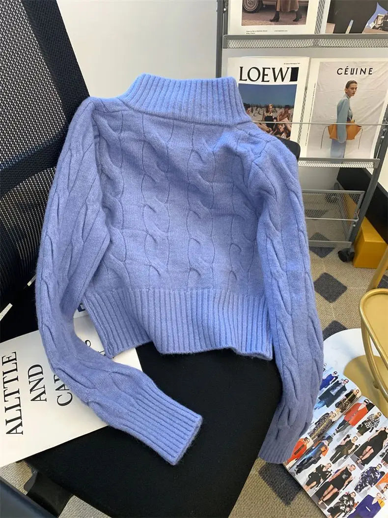 Cardigan coreean elegant SITMCFCN - Mărimea S, Material Poliester