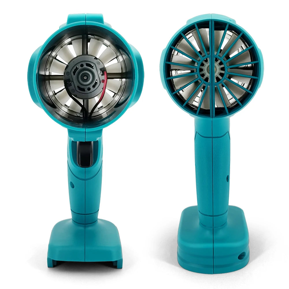 Electric Blower Cordless High Power Powerful Handheld Blower Dust and Snow Remova Leaf Turbine Fan for Makita 18V-21V NO Battery